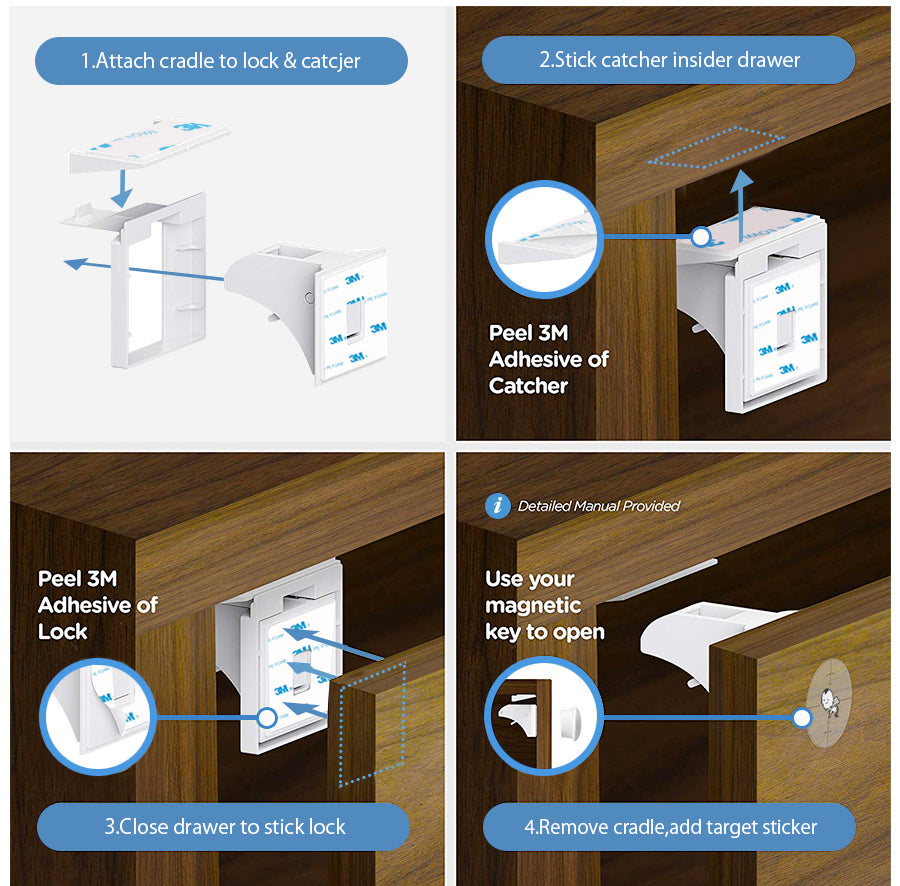 8pc Child Safety Lock